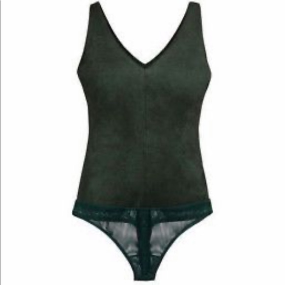 BCBG suede bodysuit - Picture 2 of 3